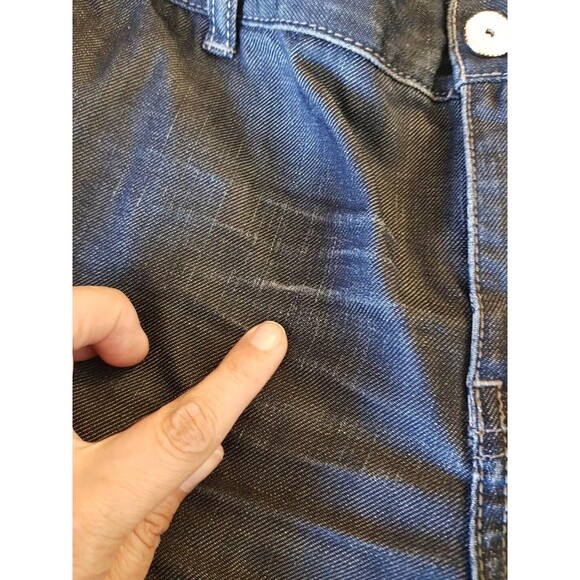 ELIE TAHARI Womens Jeans Sz 10 Dark Mid Rise Wash Pockets Rodeo Western Country - Picture 8 of 16